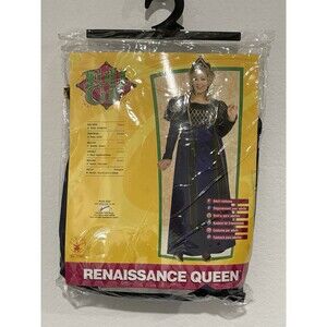 Full Cut Halloween Costume Renaissance Queen Plus Size